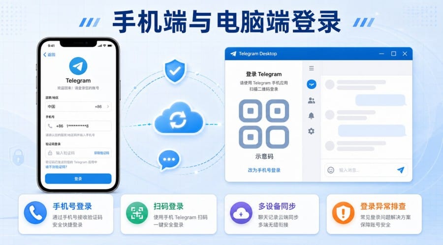 Telegram 中国用户下载、注册、登录与中文设置教程 配图 3